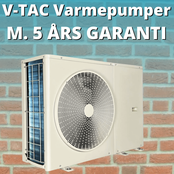 V-TAC Varmepumper  Luft/Vand
