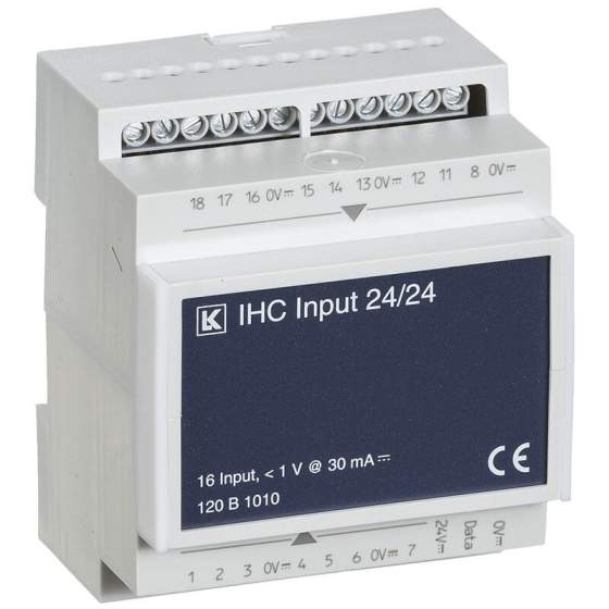 1086012956 | IHC Control® Input 24 V d.c. / 24 mA med 16 indgan |