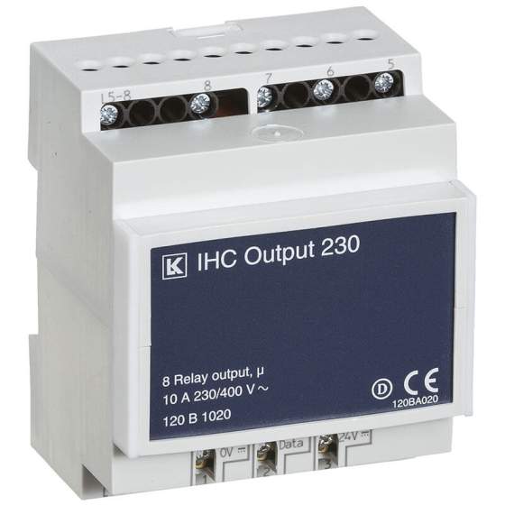1086012998 | IHC Control® Output 230 V a.c.10 A med 8 udgange |