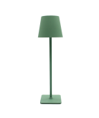 Opladelig LED bordlampe, Grøn, touch dæmpbar