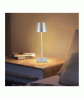Opladelig LED bordlampe, Grå, touch dæmpbar