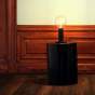 17330 | Elegance Deco bordlampe sort ekskl. lyskilde |