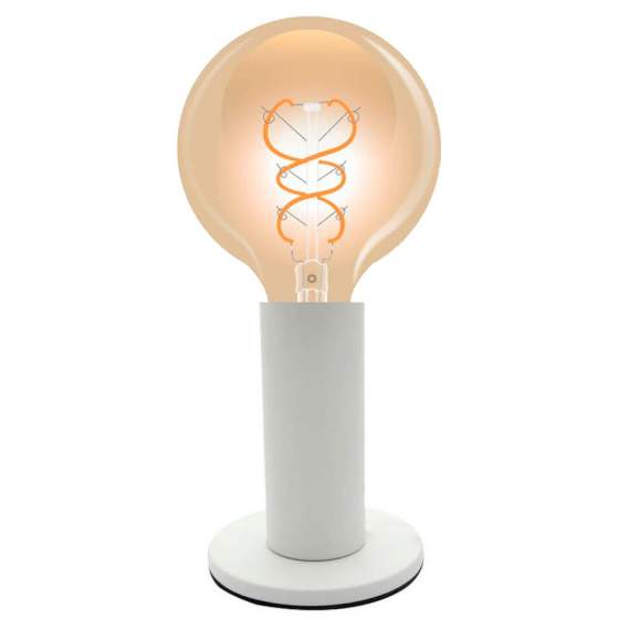 173547216 | Elegance Deco bordlampe m. 5W globepære - hvid |