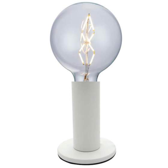 17354 | Elegance Deco bordlampe hvid ekskl. lyskilde |