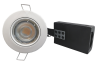 9597454133 | Pro indbygningsspot m. 3-Trins dæmpbar LED pære 3000K - Mat hvid |
