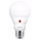 Philips LED 7,5W dag/nat sensor 2700K 806Lm