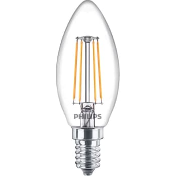 LED Filament Kerte 4,3W 827, 470 lumen, E14, B35, klar (A++)