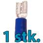 2921107501 | Isoleret spademuffe 1,5-2,5 mm² blå 6,3x0,8 - 1 stk. |