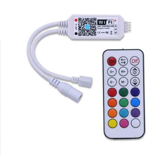 3364 | Smart Home RGB controller - Virker med Google HomeAlexa og smartphones, 12V / 24V |