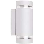 4243740314 | L&K design focus 2XGU10 væglampe alu hvid |