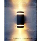 4243740631 | L & K Design FOCUS 2xGU10 væglampe Antracit |