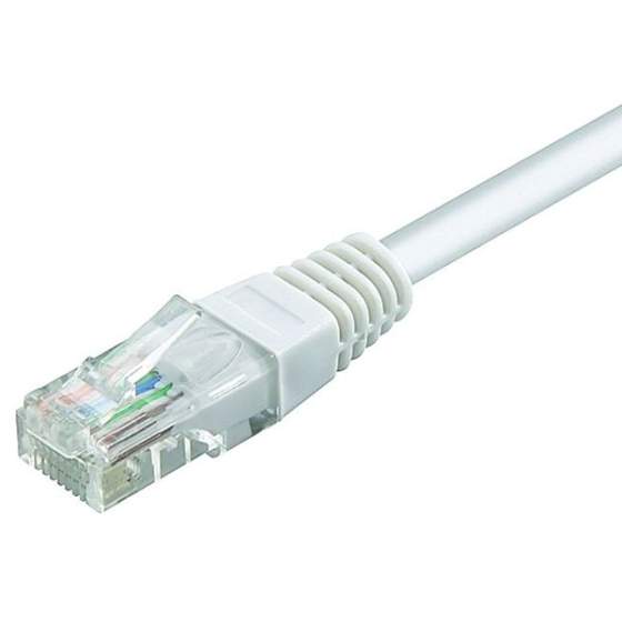 5019010 | Netværkskabel UTP KAT6, hvid - 1 meter |