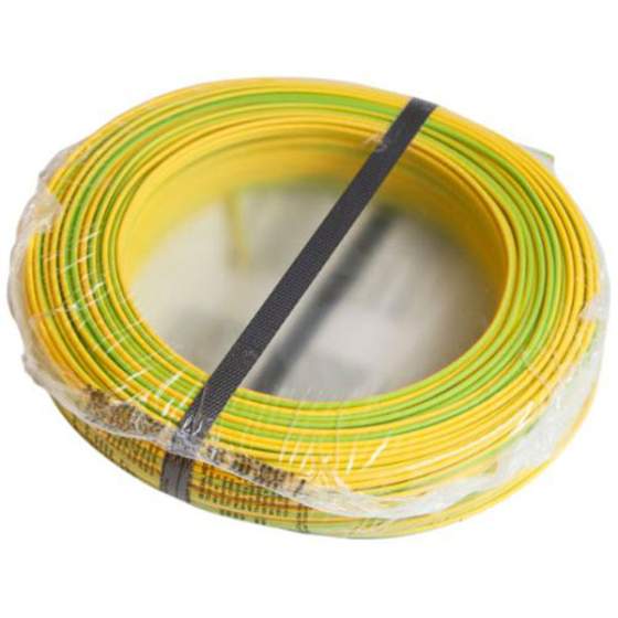 5732104046 | Inst. ledning PVL blyfri 1x1,5mm gul/grøn - 100 m. |