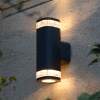 600810 | Design væglampe 2XGU10 Mørk antisitgrå |