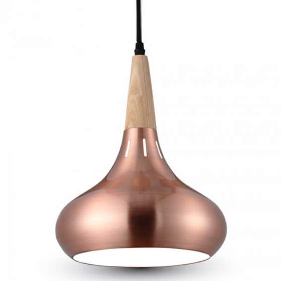 72253816 | Bronze pendel lampe E27 |