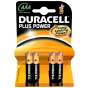 8494018451 | Duracell Batteri Plus 1,5V AAA LR03 4PK |