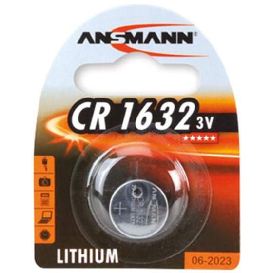 900019012 | CR1632 3V Lithium knapcellebatteri - 1 stk. |