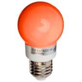 9115298 | Deco kronepære LED 1W E27 orange |