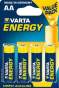 9494006019 | VARTA Energy AA alkaline batteri kort med 4 stk |
