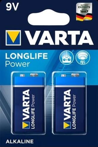 9494006051 | VARTA LONGLIFE POWER 9V Alkaline. |
