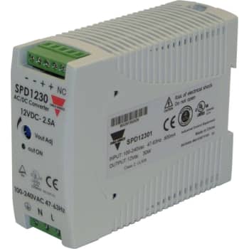 Strømforsyning SPD24301 24V DC 1,25A, 30W, B:40,5 mm