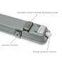SLI028015 | Limea LED armatur for LED rør 2x120cm IP65 |