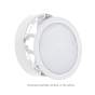 ALGINE 2IN1 SURFACE-RECESSED DOWNLIGHT 12W 1160LM 3000K