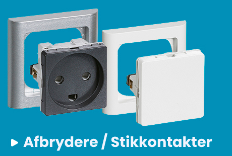 Videre til kategori afbrydere - stikkontakter Link til afbrydere - Stikkontakter